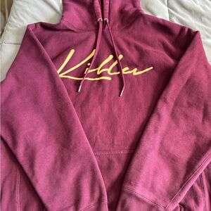 “Killer” Maroon Graphic Hoodie